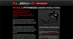 Desktop Screenshot of nebula-fitness.com